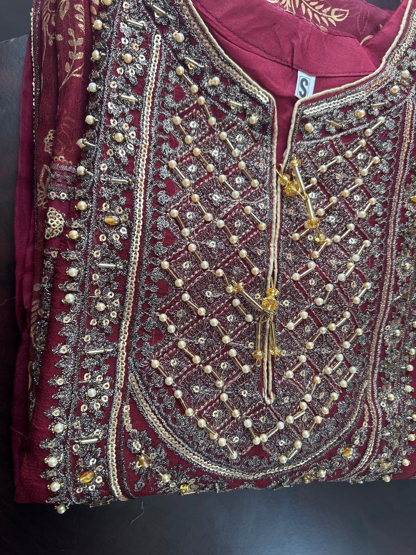 chiffon gharara