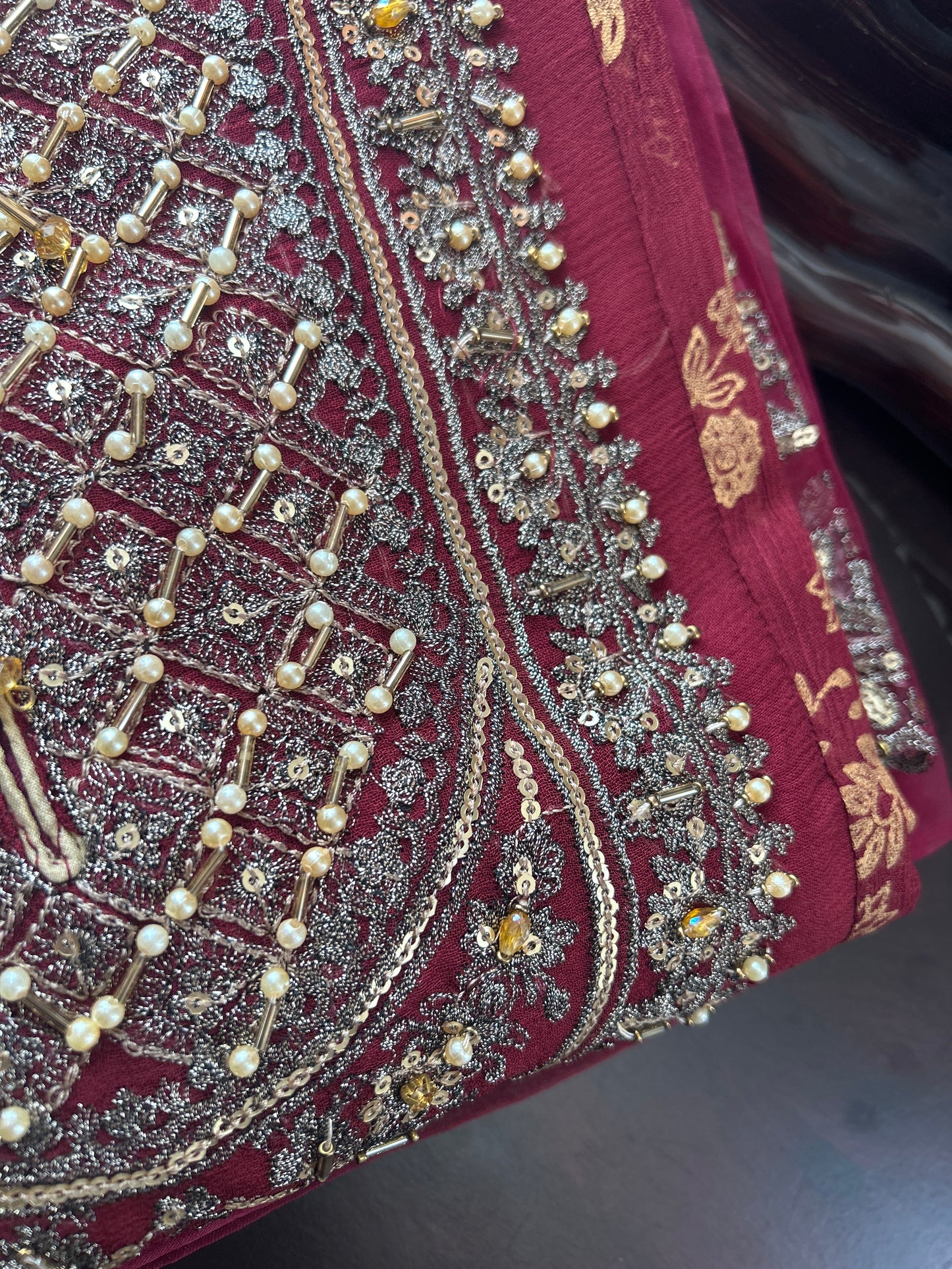 chiffon gharara