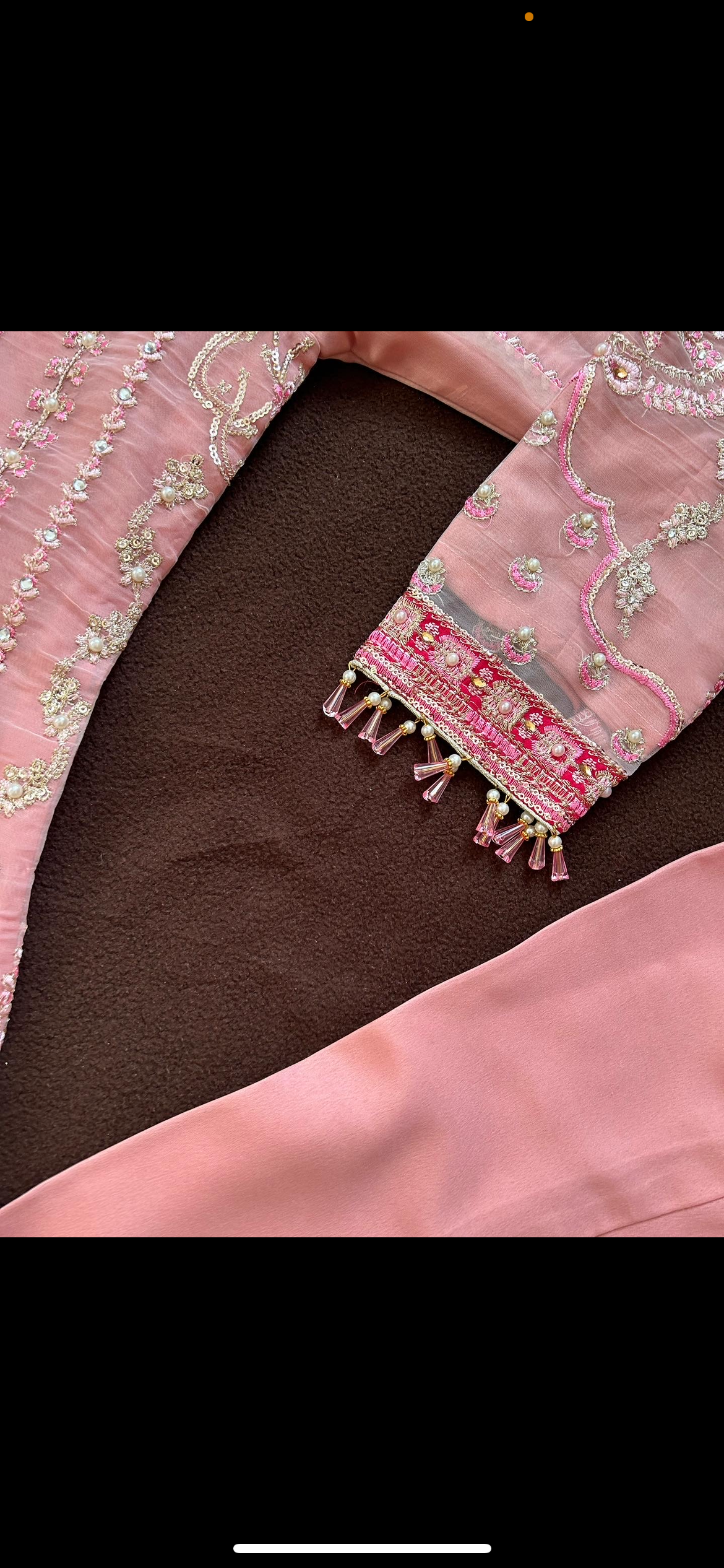 Luxury pink kameez