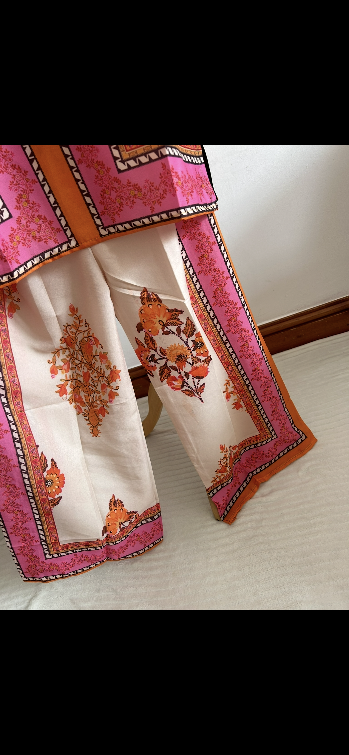 pink/orange co ord set