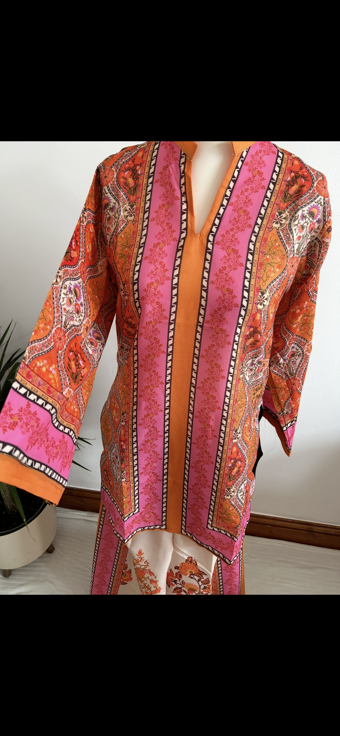 pink/orange co ord set