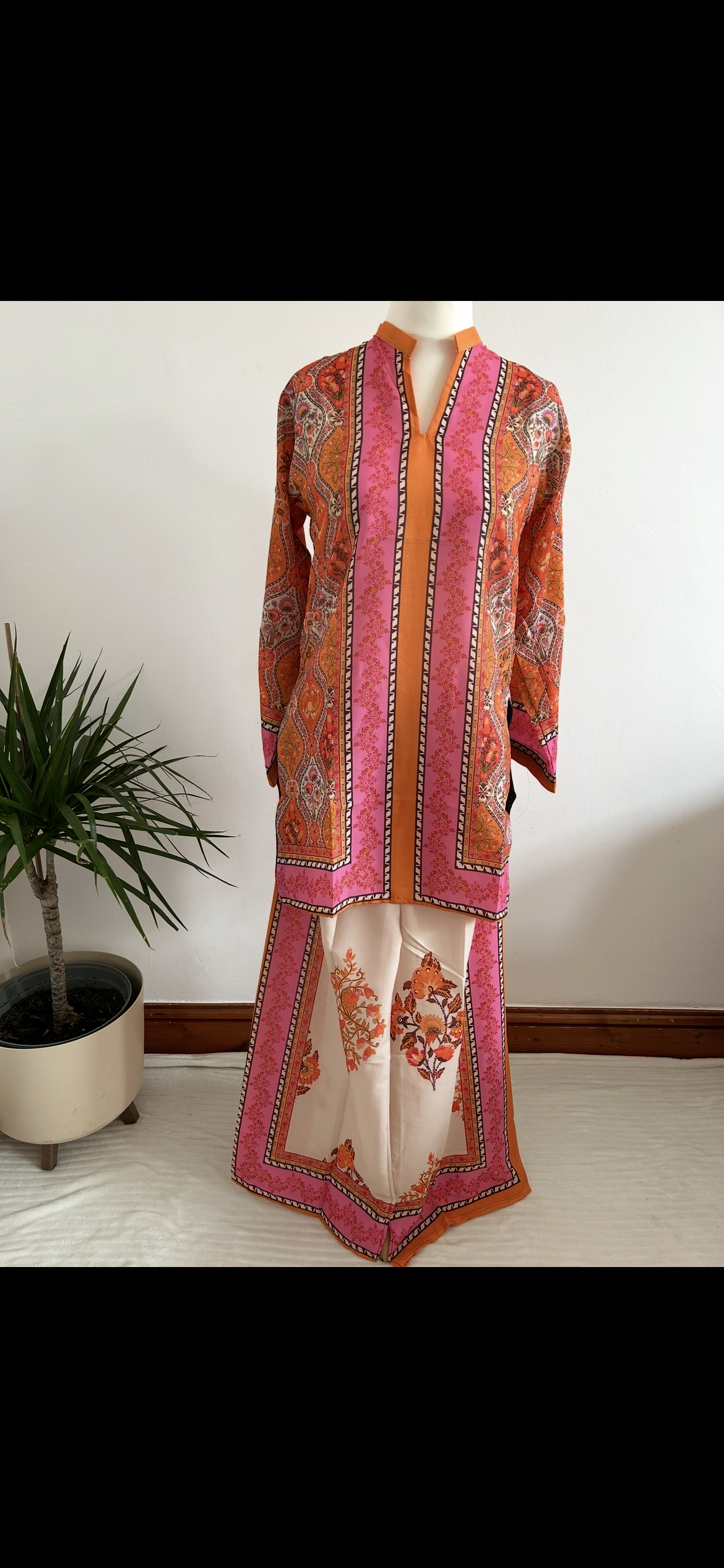 pink/orange co ord set